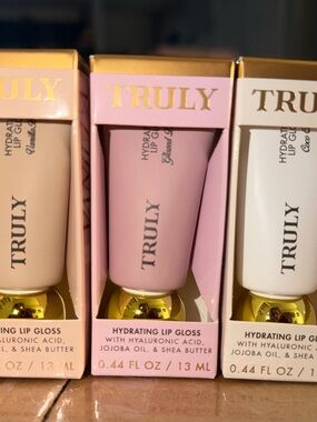 TRULY Hydrating Lip Gloss - You get all 3